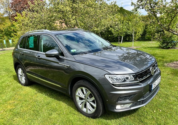 Volkswagen Tiguan cena 109000 przebieg: 107000, rok produkcji 2017 z Bolesławiec małe 191
